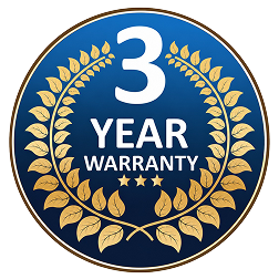 3 year warranty